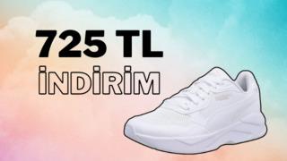 Fiyatı 1475 TL'ye düştü! Beyaz spor ayakkabı sevenlerin vazgeçilmezi olacak Puma ayakkabıda büyük indirim