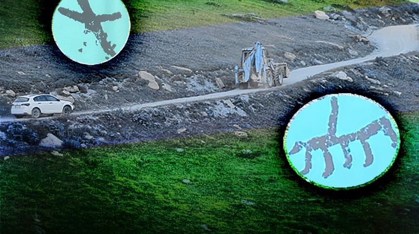 Belediye başkanı da şaşırdı, define avcılarına seslendi! İkizdere'de gizli tutulan bölge merak uyandırdı: 'İlk kez rastladık'