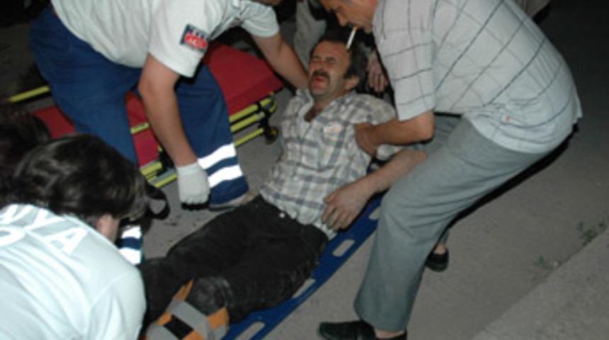 &Ouml;nce &ccedil;arptılar, sonra da d&ouml;vd&uuml;ler