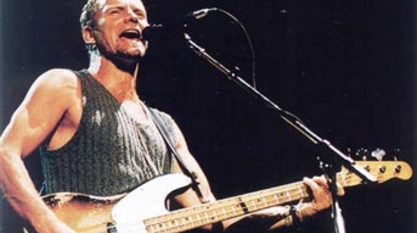 Sting'in şarkı s&ouml;zleri kitap halinde yayınlanacak