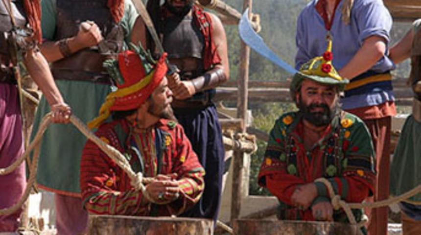 T&uuml;rkiye'nin en b&uuml;y&uuml;k Karag&ouml;z ve Hacivat tasviri