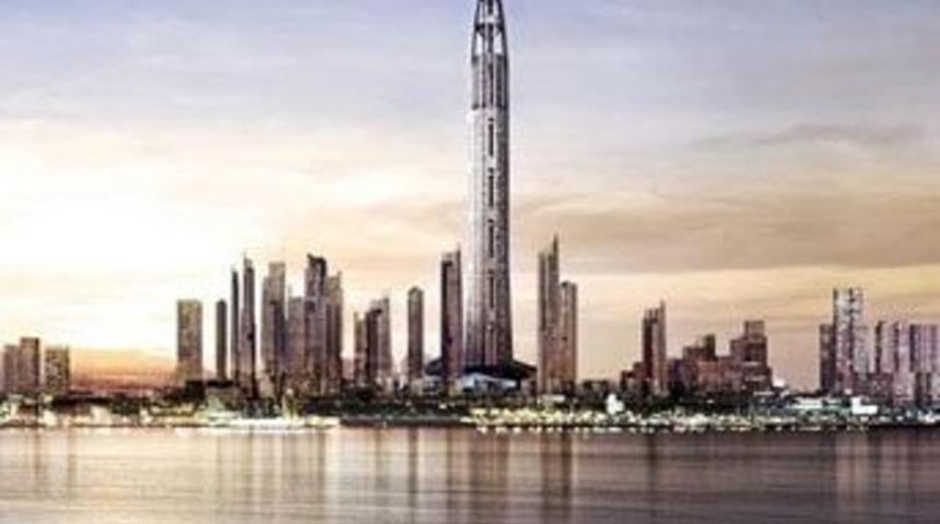 Dubai'de 1 Km'lik dev bina!