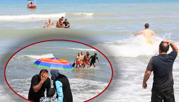 Anneleri sinir krizi geçirdi! 14 yaşındaki çocuk son kez denize girdi