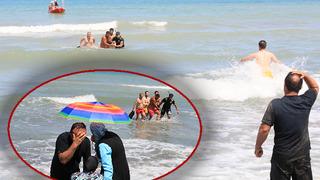 Üç çocuk sudan 45 dakika sonra çıkarıldı, kahreden haber geldi! 14 yaşındaki Eren denize son kez kuzenleriyle girdi