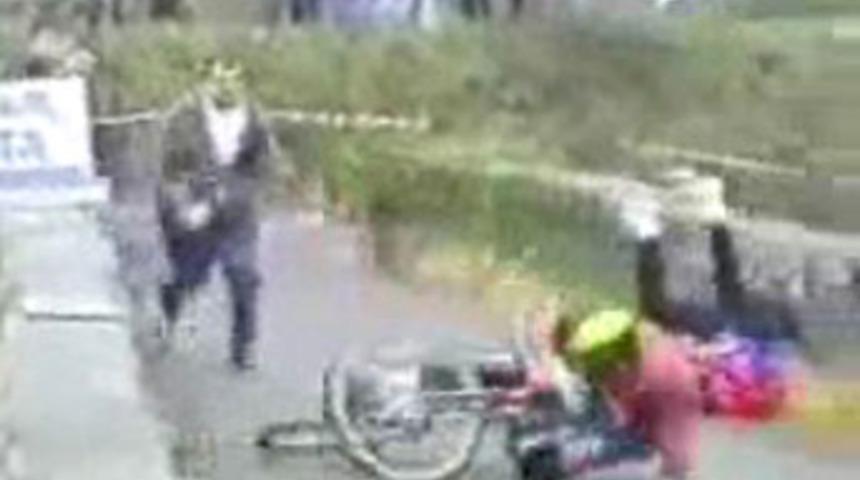 Sporcuların inanılmaz kazaları