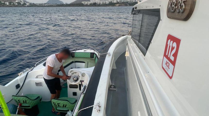 Muğla açıklarında 18 düzensiz göçmen kurtarıldı, 12 düzensiz göçmen yakalandı