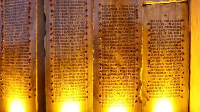 Marmara Depremi'nde hayatını kaybedenler Yalova'da anıldı