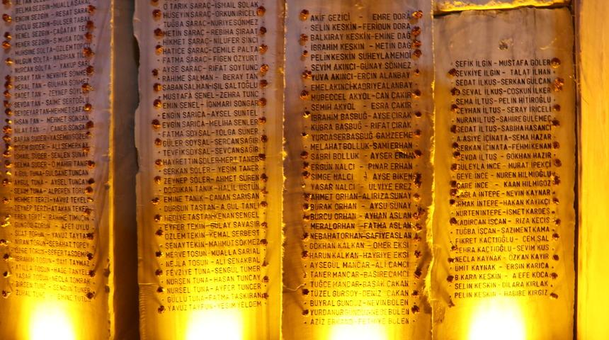 Marmara Depremi'nde hayatını kaybedenler Yalova'da anıldı