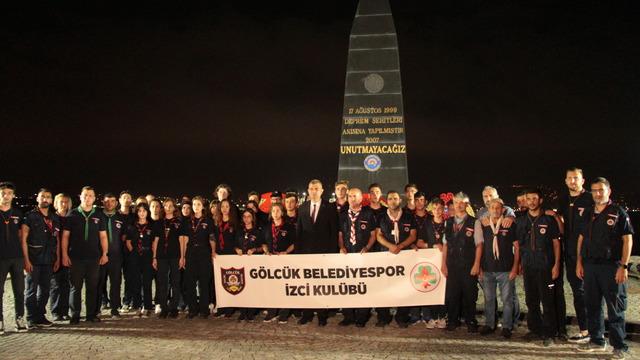 Sakarya ve Kocaeli'de depremde hayatını kaybedenler dualarla anıldı