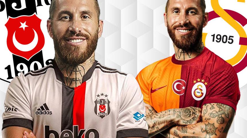 Beşiktaş ve Galatasaray arasındaki Ramos savaşı bitiyor! Telefon görüşmesi yaparak İspanyol oyuncuyu ikna ettiler