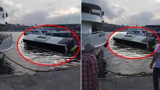 Son dakika: Eminönü'nde İETT otobüsü denize düştü!