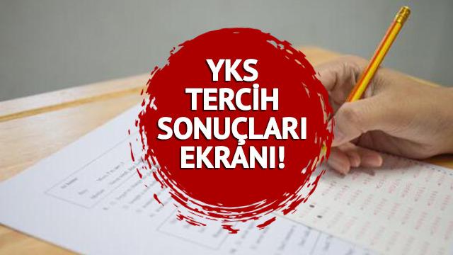 YKS TERCİH SONUÇLARI 2023 AÇIKLANDI!  Sonuc.osym.gov.tr YKS tercih sonuçları sorgulama ekranı