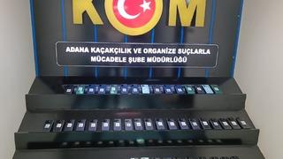 Adana'da kaçakçılık operasyonunda 8 kişi gözaltına alındı