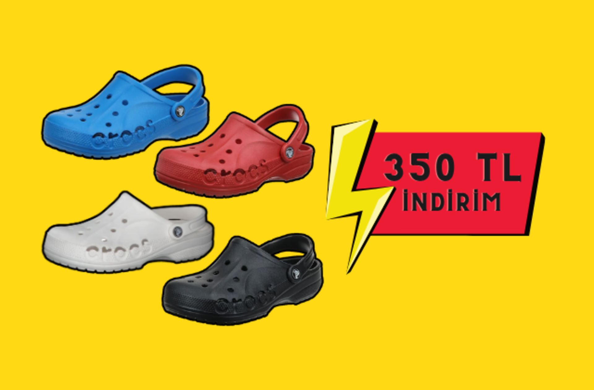 Fiyatı 702 TL'ye düştü! Bir kez giyenin hayran kaldığı Crocs terlikte indirim