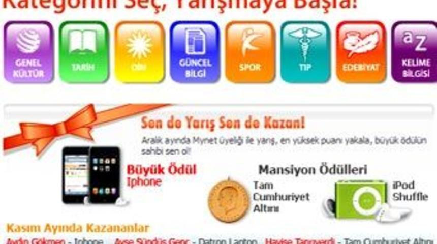 Mynet'ten &ouml;d&uuml;l yağmuru!