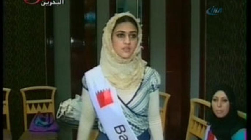 Miss Arab'da tesett&uuml;rl&uuml; ta&ccedil;