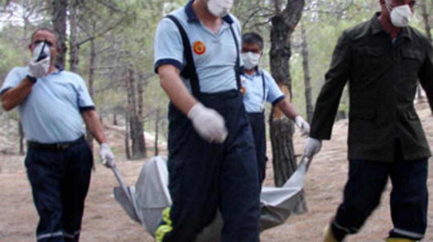 Başı taşla ezilmiş ceset bulundu