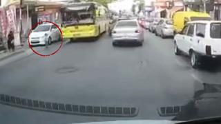 Yer: İstanbul! Yola bir anda çıkan çocuğa İETT otobüsü çarptı