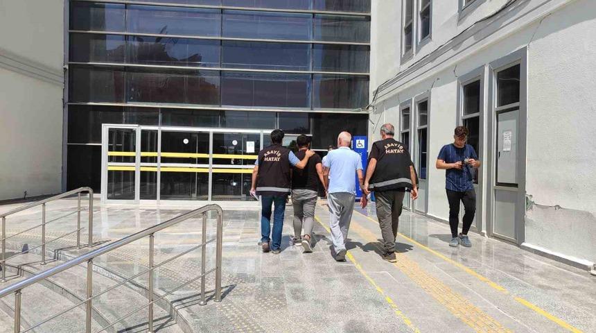 Hatay’da kesinleşmiş hapis cezası bulunan şahıslar yakalandı