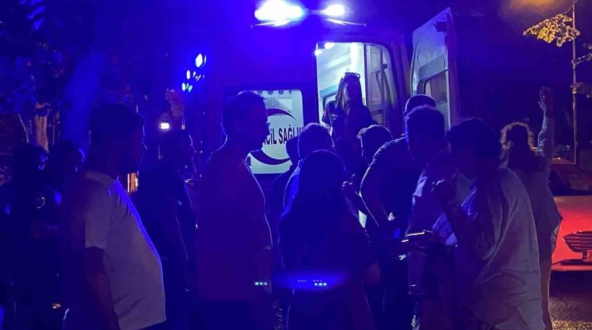 Şişli’de kontrolden çıkan motosiklet devrildi, kadın sürücü ağır yaralandı