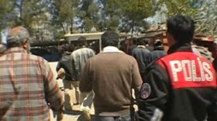 Tekel barakalarında lin&ccedil; girişimi