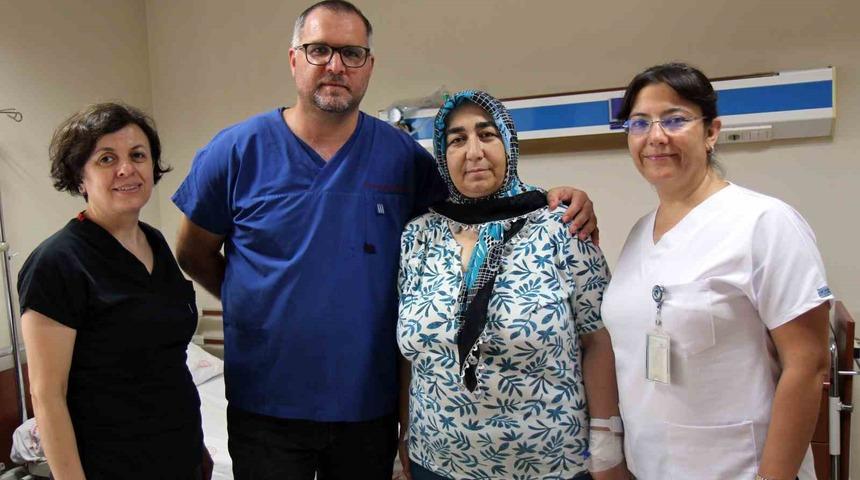 Denizli’de ilk uygulanan yöntem sayesinde sağlığına kavuştu