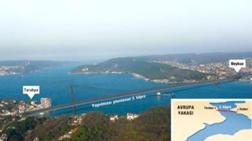 3. k&ouml;pr&uuml; nereye yapılacak?