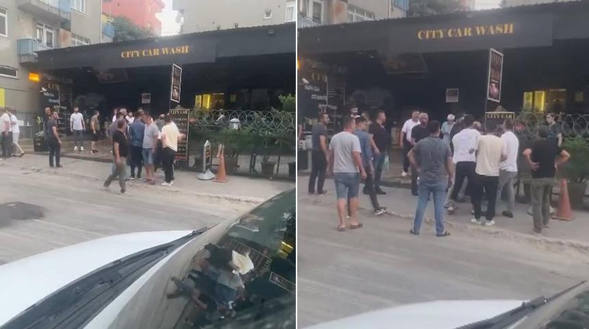 Oto yıkamacıda büyük kavga! Ortalığı birbirine kattı, sebebi 'pes' dedirtti