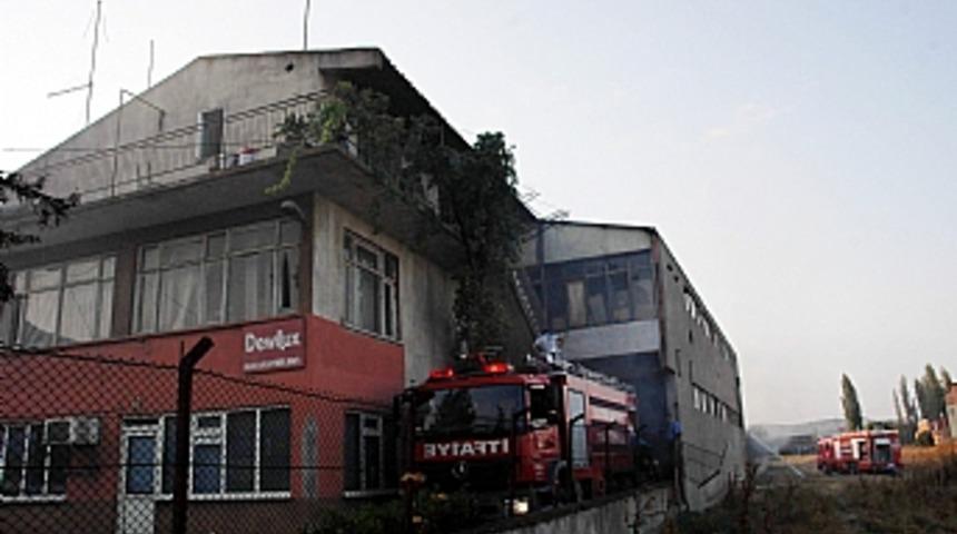 Ağır Sanayi B&ouml;lgesi'nde korkutan yangın