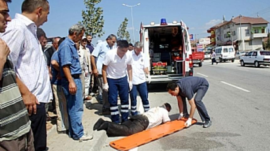 Düzce'de trafik kazası: 1 yaralı