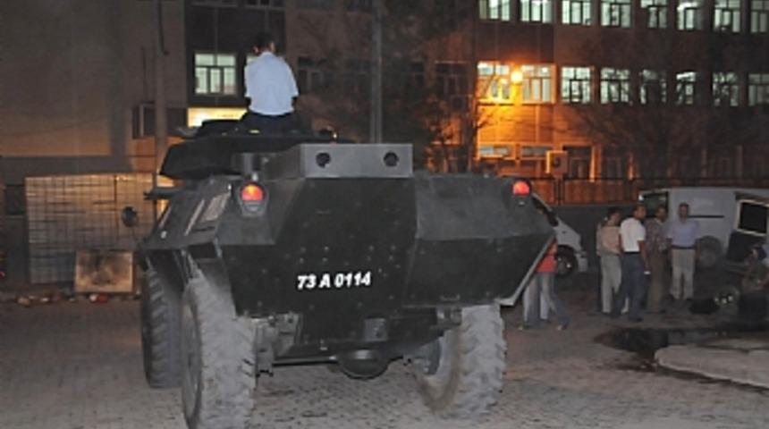 Cizre'de gece yarısı bomba paniği