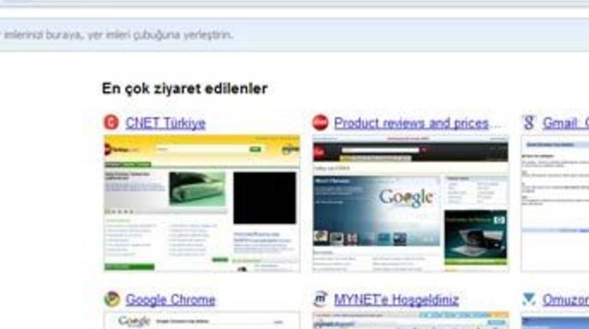 Google'ın T&uuml;rkiye'deki tercihi MYNET