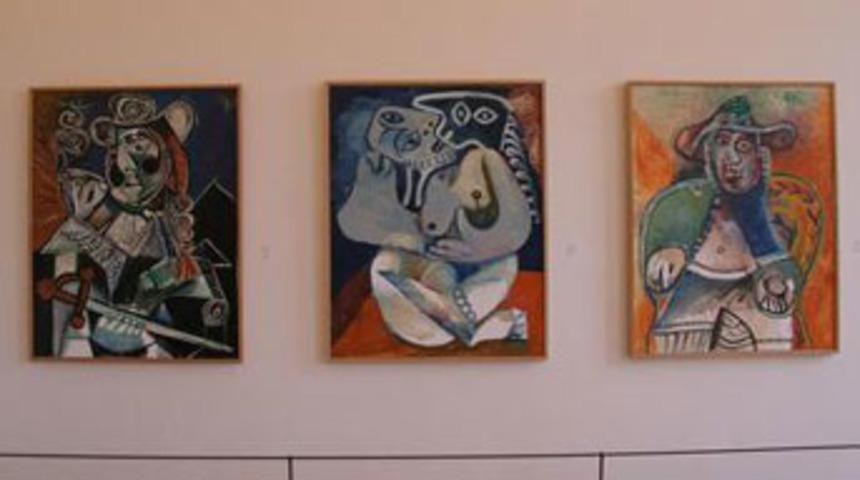 Picasso'nun 2 tablosu &ccedil;alındı