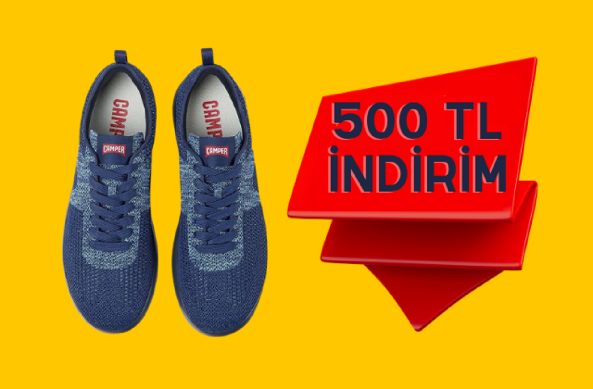 Fiyatı düştü! Camper Pelotas XLF Spor Ayakkabı'da 500 TL indirim