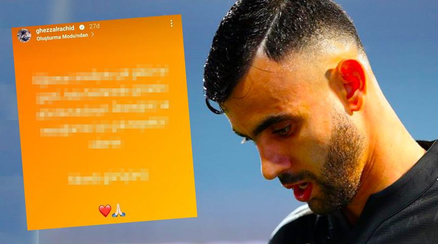 Apar topar Fransa'ya gitmişti! Ghezzal kaza geçiren oğlunun son durumunu açıkladı