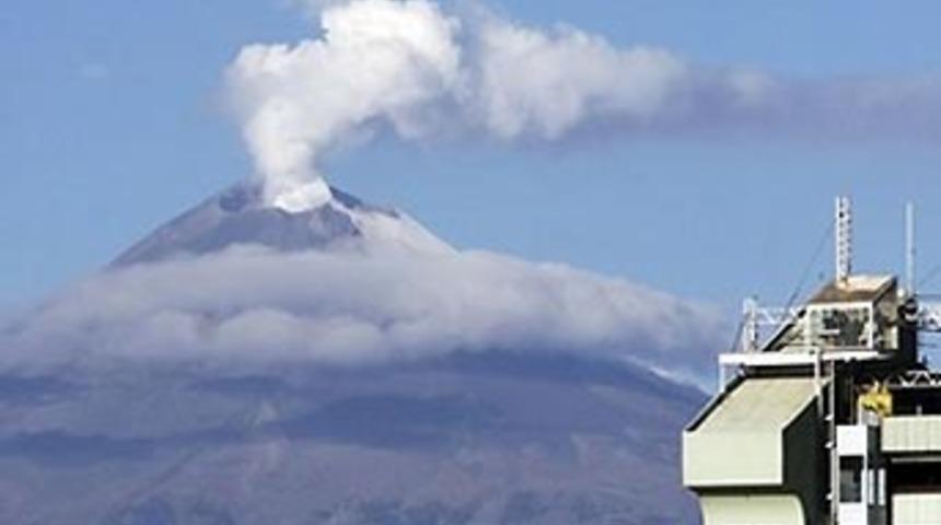 Popocatepetl faaliyete ge&ccedil;ti