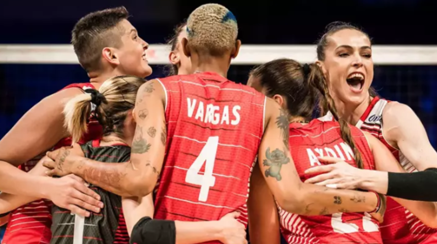 Filenin Sultanları rakip tanımıyor! Avrupa Şampiyonası grup aşamasındaki ilk ma&ccedil;ında İsve&ccedil;'i set vermeden mağlup ettik 