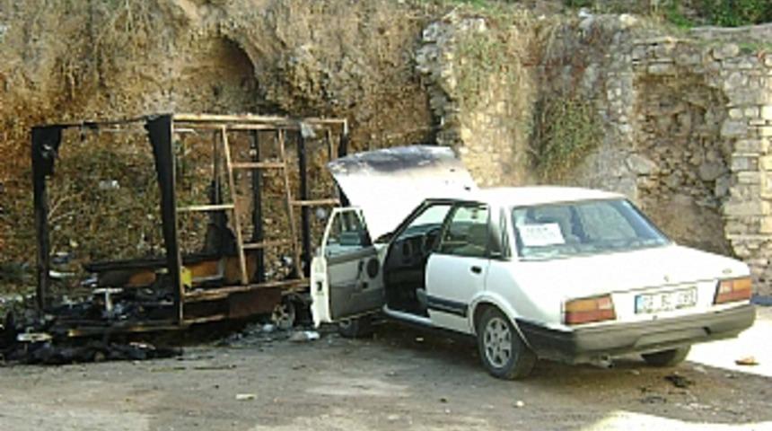 &Ccedil;ocukların ateşle oyunu mahalleyi korkuttu
