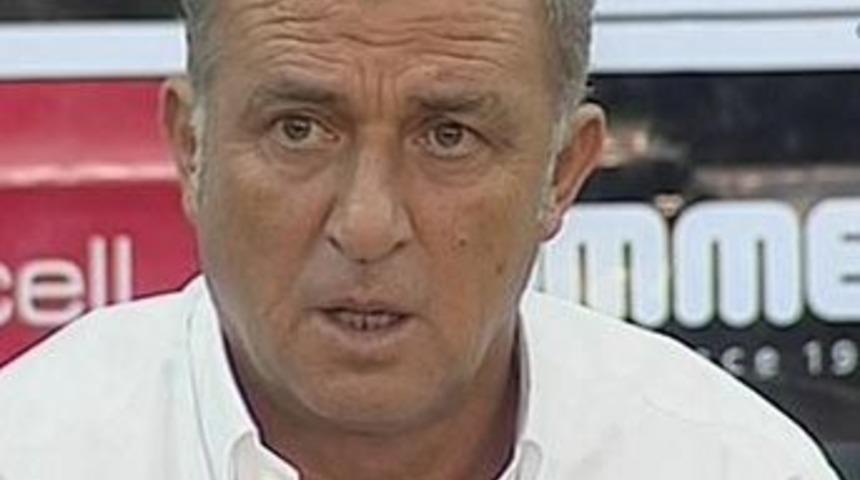 Terim'in &ccedil;ıldırdığı an