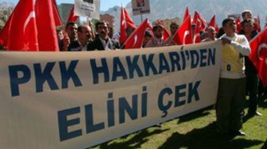 Hakkari'den PKK'ya mesaj var