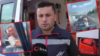 Trafikte ambulansın yolunu kesip tehdit etmişti! Ambulans şoförü o anları anlattı: Ben Rizeliyim, cümle alem bilir beni