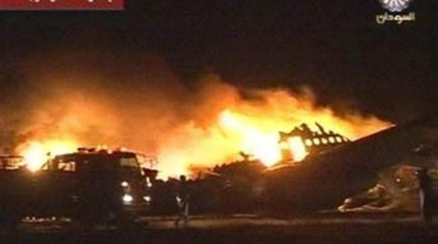 Sudan'daki u&ccedil;ak kazasından 114 kişi kurtuldu