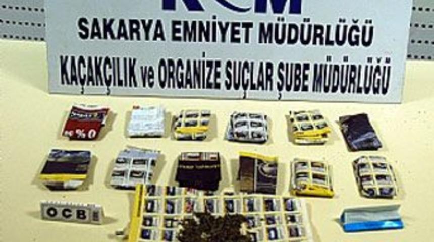 Esrar satan şahıs su&ccedil;&uuml;st&uuml; yakalandı