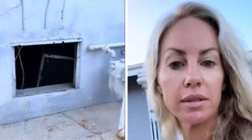 Aylardır evinin altında bir suçlunun yaşadığını fark eden kadın dehşet dolu anları anlattı! 