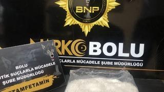 Bolu'da otomobilinde uyuşturucuyla yakalanan kişi tutuklandı