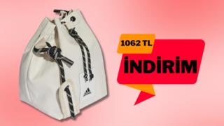 İster sporda ister alışverişte kullanın! Adidas çantada 1062 TL indirim