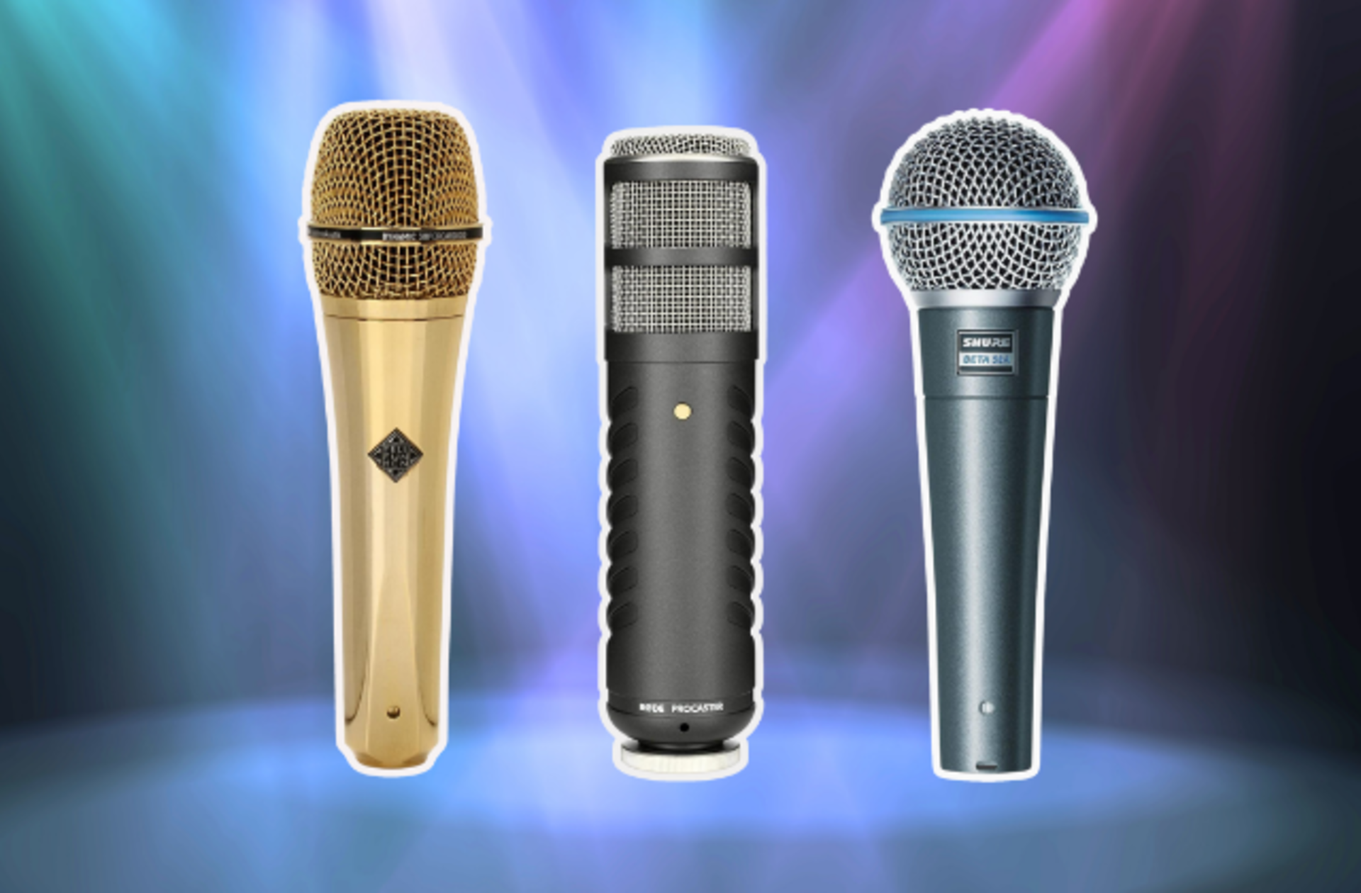 Aldığınız kayıtların kalitesini arttıracak en kaliteli ve iyi vokal mikrofonları