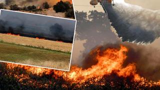Yunanistan'daki yangın söndürülemiyor! Alevler Türk köylerine ulaştı