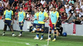 Ne köpek ne de kedi... Sahaya giren hayvan, Fenerbahçeli oyuncuların yanına gitti!