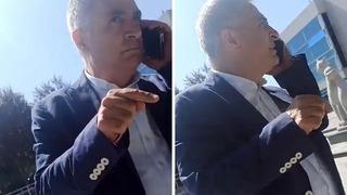 Sosyal medya bu görüntüleri konuşuyor! Daire başkanından belediye çalışanına küfür ve tehdit